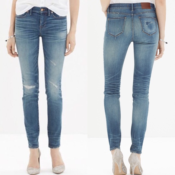 madewell rip and repair jeans